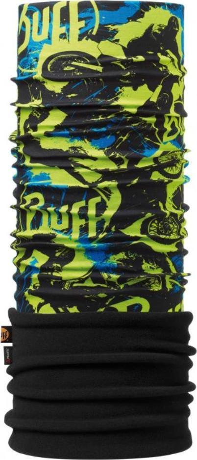 Бандана BUFF Polar Buff JUNIOR POLAR BUFF AIR CROSS / BLACK/OD (US:one size)