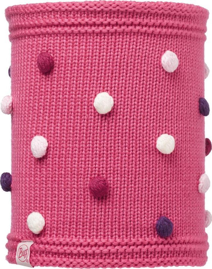 Шарф BUFF KNITTED KIDS COLLECTION CHILD KNITTED POLAR NECKWARMER BUFF ODELL IBIS ROSE/OD (US:one size)