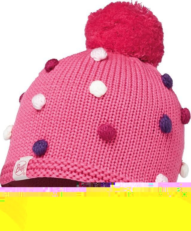 Шапка BUFF KNITTED KIDS COLLECTION CHILD KNITTED POLAR HAT BUFF ODELL IBIS ROSE/OD (US:one size)