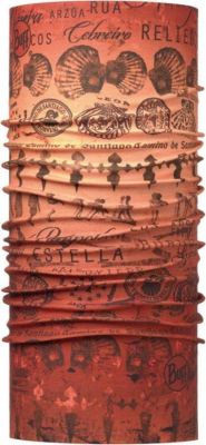Бандана BUFF High UV CAMINO VESTIGES TERRACOTA/OD (US:one size)