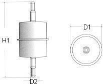 Champion L106/606 топливный фильтр на VW KAEFER кабрио (15)