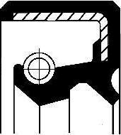 Corteco 12000519B уплотняющее кольцо, коленчатый вал на MERCEDES-BENZ LK/LN2