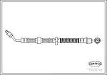 Corteco 19035742 тормозной шланг на PEUGEOT 407 SW (6E_)