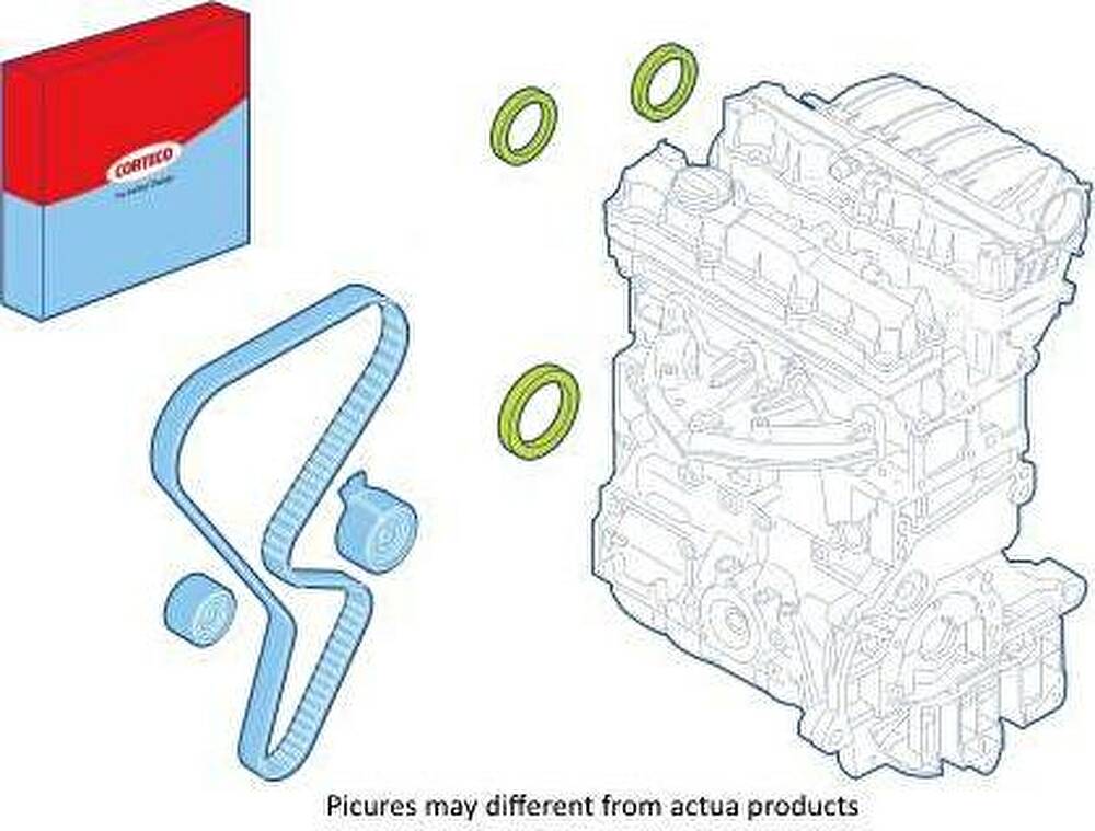 Corteco 289129 комплект прокладок вала, двигатель на HONDA CIVIC VI купе (EJ, EM1)