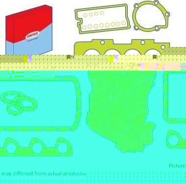 Corteco 497395P комплект прокладок, двигатель на FIAT DUCATO Panorama (280)