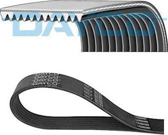Dayco 12PK1507HD поликлиновой ремень на MERCEDES-BENZ AROCS