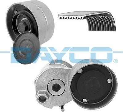 Dayco KPV059HD поликлиновой ременный комплект на RENAULT TRUCKS Midlum