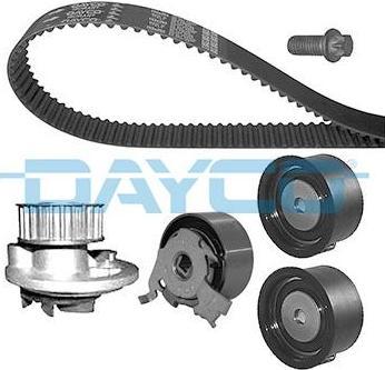 Dayco KTBWP2570 водяной насос + комплект зубчатого ремня на OPEL VECTRA A (86_, 87_)