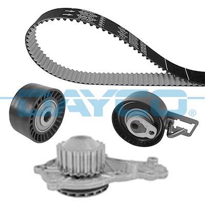 Dayco KTBWP8570 водяной насос + комплект зубчатого ремня на PEUGEOT 208