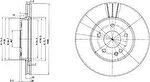 Delphi BG2768 Диск тормозной MERCEDES W202 1.8-3.0 93-01 передний вент.D=284мм.
