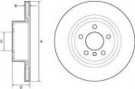 Delphi BG4644C тормозной диск на X3 (F25)