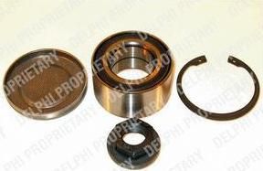 Delphi BK1184 комплект подшипника ступицы колеса на FORD FOCUS (DAW, DBW)