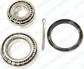 Delphi BK481 комплект подшипника ступицы колеса на NISSAN BLUEBIRD Hatchback (T72, T12)