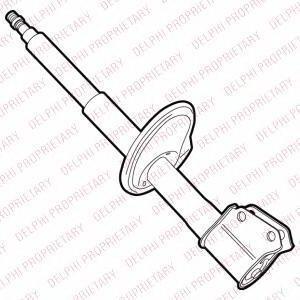 DELPHI Амортизатор подвески газ. пер.лев./прав.AUDI A3 96-, SEAT LEON 99-, TOLEDO II 99-06, SKODA OCTAVIA+Comb 1996- , VW BORA 98-05, BORA универсал 99-05, GOLF IV 97- (DG 7800)