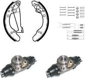 Delphi KP775 комплект тормозных колодок на VW PASSAT (32B)