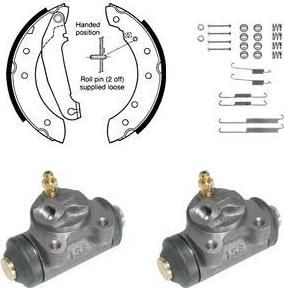 Delphi KP815 комплект тормозных колодок на VOLVO 460 L (464)