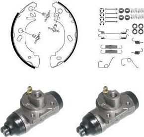 Delphi KP957 комплект тормозных колодок на FORD TRANSIT c бортовой платформой/ходовая часть (E_ _)