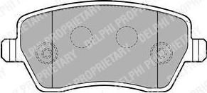 DELPHI Колодки передние NISSAN MICRA/MAXIMA (41060AX625, LP1865)