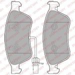 DELPHI Колодки передние AUDI A8 / VW PHAETON (LP2072)