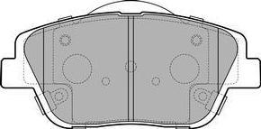 DELPHI Колодки передние HYUNDAI SONATA V, KIA OPTIMA LP2688 (LP2688)