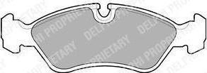 DELPHI Колодки передние OPEL VecA/OmA/AstF VecB 95-98 DAEWOO Nex/Esp 16V (LP585)