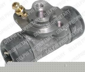 Delphi LW60174 колесный тормозной цилиндр на TOYOTA COROLLA Liftback (_E8_)