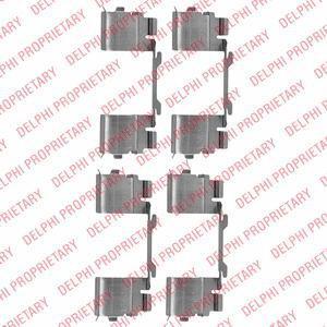 Delphi LX0479 комплектующие, колодки дискового тормоза на PEUGEOT BOXER автобус