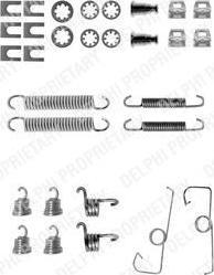 Delphi LY1053 комплектующие, тормозная колодка на ALFA ROMEO 33 (905)