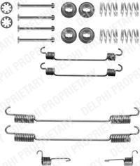 Delphi LY1215 комплектующие, тормозная колодка на FIAT ULYSSE (220)