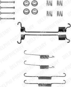 Delphi LY1216 комплектующие, тормозная колодка на NISSAN MICRA II (K11)
