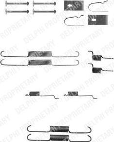 Delphi LY1307 комплектующие, тормозная колодка на NISSAN ALMERA II (N16)