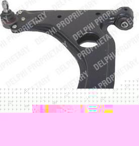 DELPHI Рычаг передний нижний L OPEL Astra H/J/Zafira B all 04-> (5352029, TC1376)