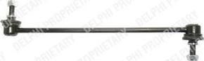 DELPHI Тяга переднего стабилизатора L=R MAZDA/L=340mm/M10x1.25mm (TC1417)