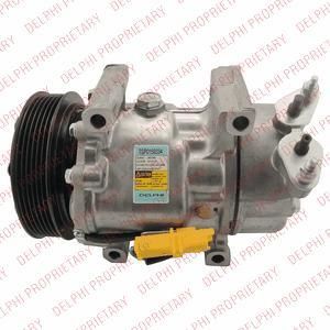 Delphi TSP0159334 компрессор, кондиционер на PEUGEOT 206 SW (2E/K)