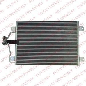 Delphi TSP0225140 конденсатор, кондиционер на RENAULT MEGANE I (BA0/1_)
