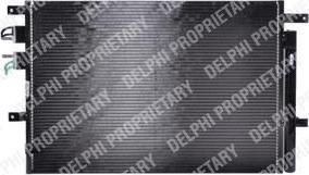 Delphi TSP0225544 конденсатор, кондиционер на ALFA ROMEO 159 (939)