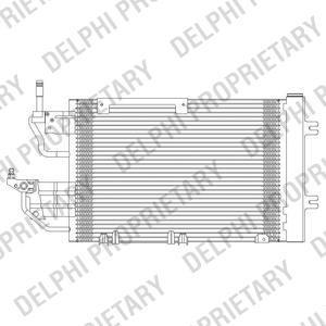 Delphi TSP0225616 конденсатор, кондиционер на OPEL ASTRA H GTC (L08)