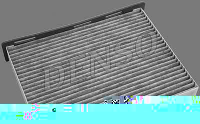 DENSO Фильтр салонный (угольный) Audi A3, VW Golf 5, 6, Skoda Octavia 03 (1K1819653A, DCF052K)