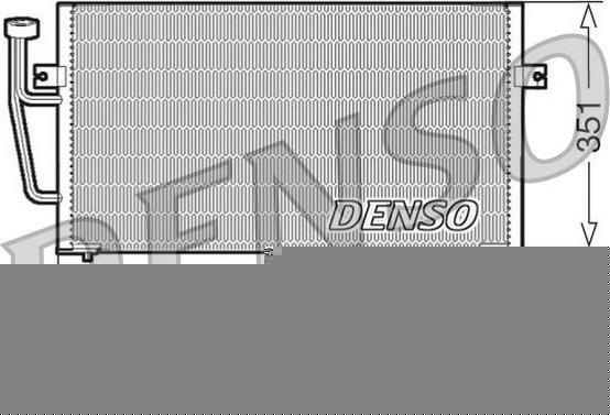 DENSO Конденсор VOLVO S40 - V40 (30897260, DCN33008)