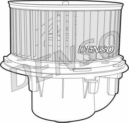 Denso DEA10052 вентилятор салона на VW SHARAN (7M8, 7M9, 7M6)