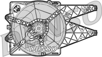 Denso DER09065 вентилятор, охлаждение двигателя на FIAT BRAVO II (198)