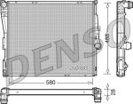 DENSO Радиатор основной X3(E83) mot.2,0/3,0L (DRM05090)