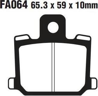 EBC FA 064 Тормозные колодки