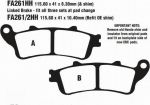 EBC FA 261 HH Тормозные колодки