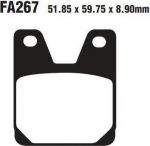 EBC FA 267 HH Тормозные колодки