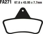 EBC FA 271 TT Тормозные колодки