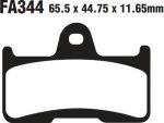 EBC FA 344 R Тормозные колодки