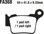 EBC FA 368 R Тормозные колодки