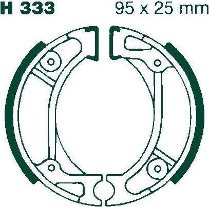 EBC H 333 Тормозные колодки