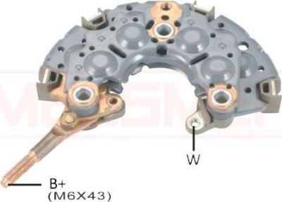 Era 215725 выпрямитель, генератор на JEEP CHEROKEE (KJ)